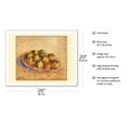 thumbnail image 2 of Still Life, Basket of Apples - From an Original Color Painting by Vincent van Gogh c.1887 - Fine Art Matte Paper Print (Unframed) 20x26in, 2 of 4