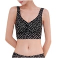 thumbnail image 4 of Damas sin rastro cómodo de una pieza sin anillo de acero chaleco deportes reunión sujetador mujer ropa interior Fridja nalpqowj33419, 4 of 5