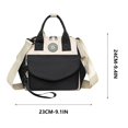 thumbnail image 2 of WZXPWT Small Cute Diaper Bag, Detachable Front Pocket Baby Tote, Multifunctional Shoulder Diaper Bag, Waterproof Maternity Bag, 2 of 6