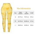 thumbnail image 2 of unbranded Leggings Deportivos De Yoga Para Mujer Color Amarillo Con Corte Sin Costuras, 2 of 6