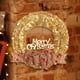 thumbnail image 5 of Guirnalda de Navidad Adornos de decoración Guirnalda colgante Guirnaldas de puerta para Navidad, pared, ventana, interior, patio delantero , 38cm 38cm Gloria corona colgante, 5 of 9