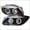 Black, variant on Halo LED Projector Headlights for 05 to 10 Scion TC, Chrome - 10 x 21 x 25 in.