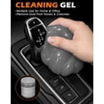 thumbnail image 4 of 8 count  Interior Detailing Kit for Men - 200g Cleaning Gel (185%  Than 70g), Ultra-Soft Detailing Brush Set with  Duster, Air Vent Brush & Microfiber Towel, 4 of 6