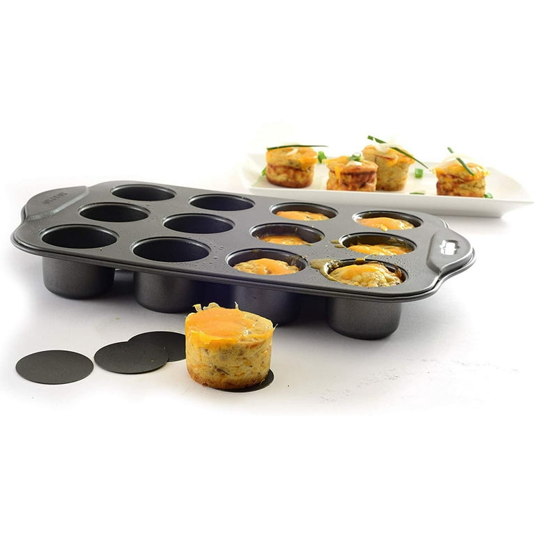  Norpro Nonstick 12-Cavity Linking Brownie Muffin Cupcake Cake  Pan, Squares: Individual Serving Bakeware Products: Home & Kitchen