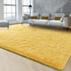 thumbnail image 2 of Alfombra suave de felpa amarilla FlyDoit, 183 x 274 cm, 2 of 9