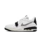 thumbnail image 3 of Zapatillas de baloncesto AIR JORDAN LEGACY 312 Low para hombre, amortiguadoras, antideslizantes, resistentes a la abrasión, color blanco, azul y rojo, 3 of 5