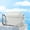 White, variant on Case for Airpods Pro 2 Case Cover with Lock Protective Cover Compatible for Airpods Pro 2nd 1st Generation Waterproof Dustproof (Black)