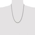 thumbnail image 4 of Stainless Steel Rope Chain Styles Necklace Chisel Polished 6 mm 24 inch, 4 of 4