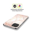 thumbnail image 2 of Head Case Designs Glittery Marble Prints Rose Gold Soft Gel Case Compatible with Apple iPhone 14 Pro Max, 2 of 7