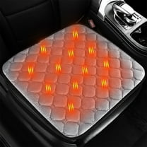 VOAVEKE Heated Car Seat Cushion USB Portable Car Heating Pad Back Heating And Ventilation Function Winter Driving