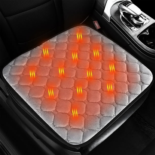 Cojín Calefactable para Asiento de Coche, Portátil, con Usb, para Calefacción y Ventilación Trasera, para Conducción En Invierno.