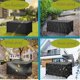 thumbnail image 4 of Funda Impermeable para Muebles de Jardín YUANXCMXG Oxford 242x162x100cm, 4 of 5