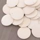 thumbnail image 2 of 50pcs Round Wooden Pieces 4cm DIY Craft Wood Piece with Hole for Art Crafts Project, 2 of 3
