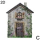 thumbnail image 1 of Figuritas de puerta de Gnomo de hadas en miniatura, para el hogar elfo, arte de patio, escultura de árbol de jardín, estatuas, decoración al aire libre, puerta de jardín de hadas, 1 of 4