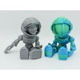 thumbnail image 5 of Fidget Jumbo Astronaut | Flexible Articulating 3d Printed Friendly Companion, 5 of 9