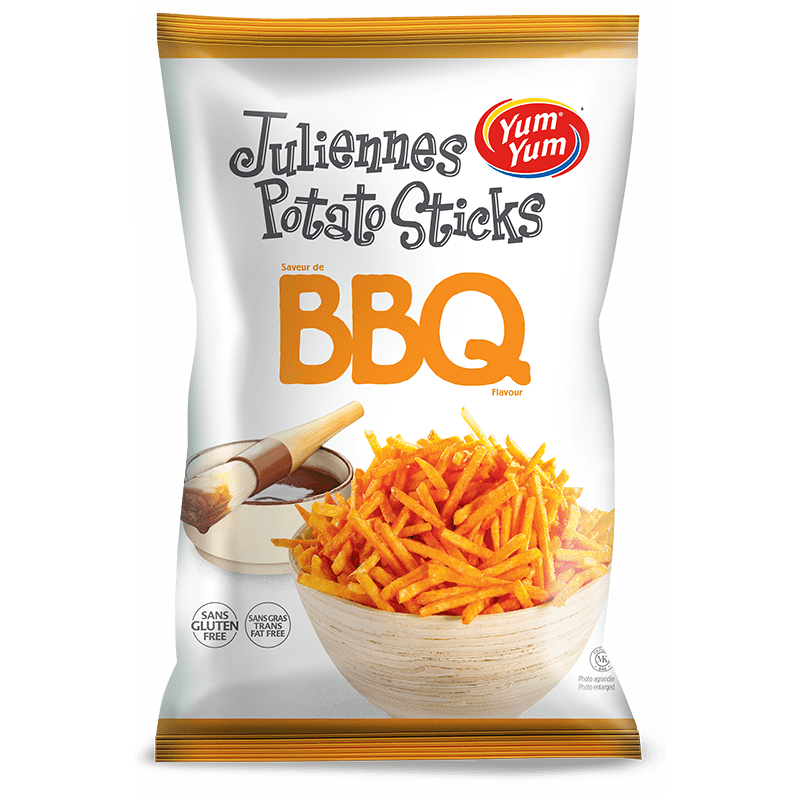Yum Yum Potato sticks BBQ 300g, Yum Yum Potato sticks BBQ 300g