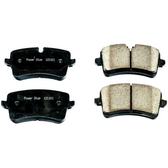 Rear Brake Pad Set - Compatible with 2012 - 2018 Audi A6 Quattro 2013 2014 2015 2016 2017