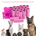 thumbnail image 3 of Bolsas Para Desechos De Mascotas Bolsas De Basura Limpias De 20 Rollos De Con Dispensador Para Pasear Perros Y Gatos, 3 of 7