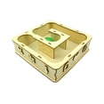thumbnail image 4 of Hamster Maze House Wood Sport Tunnel Toys for Small Rodents Exercise and Play, 4 of 15