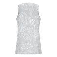thumbnail image 4 of Qertyioot Nouveau Mode Imprimé de Pâques Gilet Décontracté d'Été pour Hommes Imprimé Sport Col Rond, 4 of 4