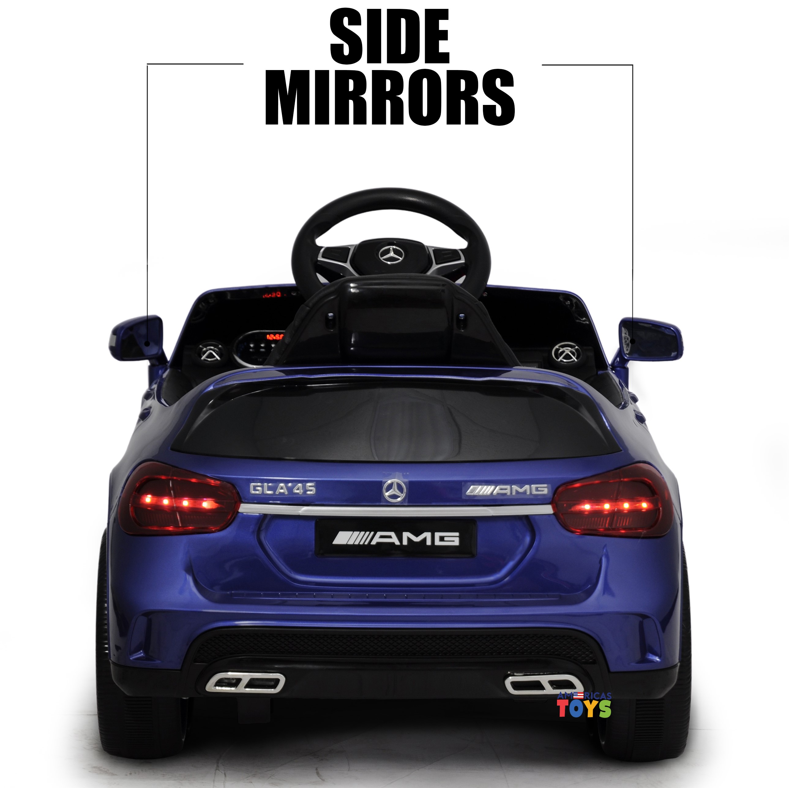 Mercedes GLA45 12 V Powered Ride on Car for Kids with Remote Control