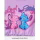 thumbnail image 3 of Vestido para niña pequeña Disney Lilo and Stitch 3D con estampado floral morado 4-5T, 3 of 6