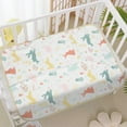 Portable Baby Changing Mat, 19.68"*27.56" Waterproof, Foldable & Reusable, Extra Large for
