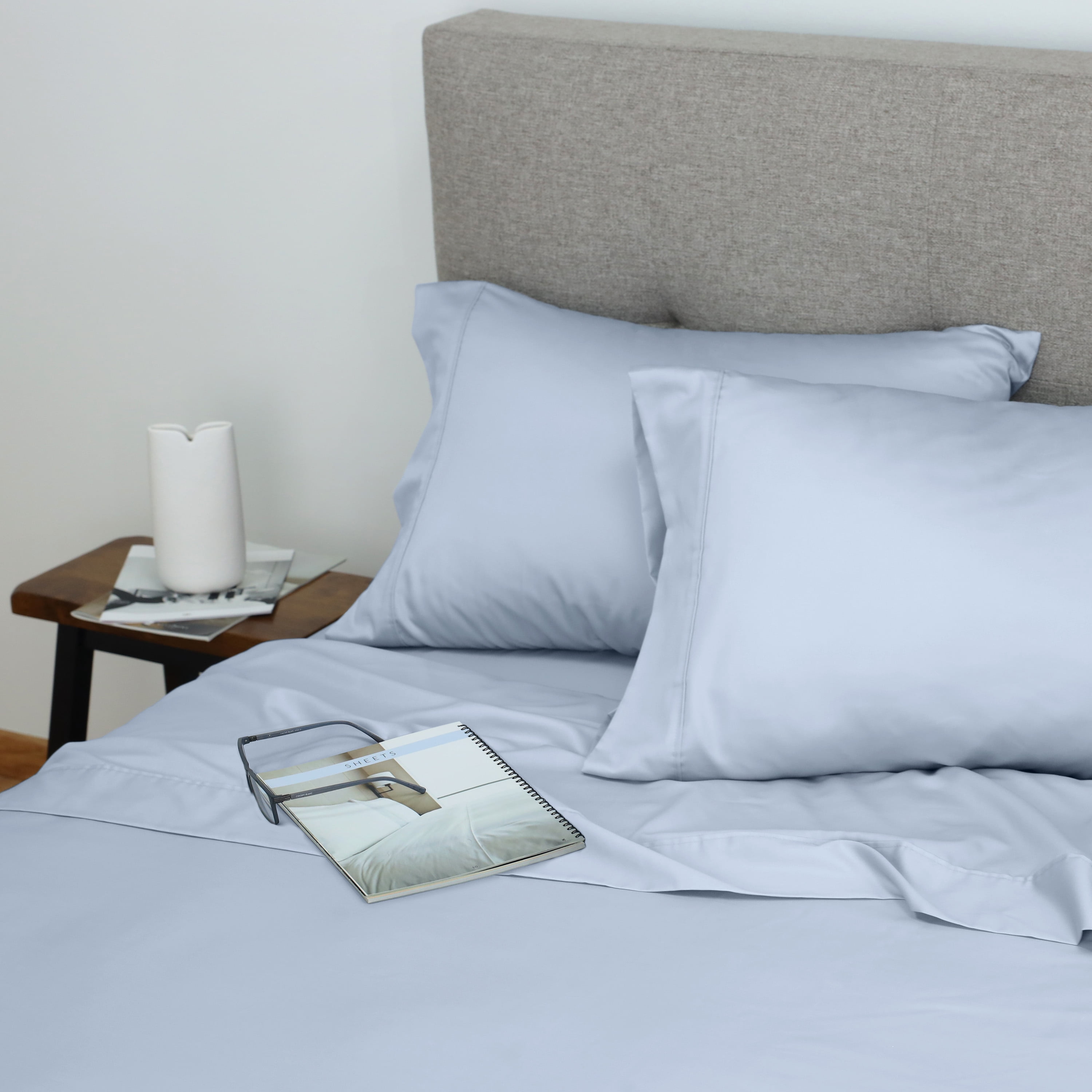 Martex Restore Cooling Bed Sheet Set, Queen, Blue