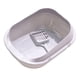 thumbnail image 5 of Caja de arena para gatos, caja de arena para gatos, caja de arena para mascotas con tapa abierta, arena para gatos duradera gris, 5 of 9
