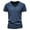 Navy, variant on Men's Fashion Casual Solid Color Bamboo Cotton V Neck Short Sleeve T Shirt Top