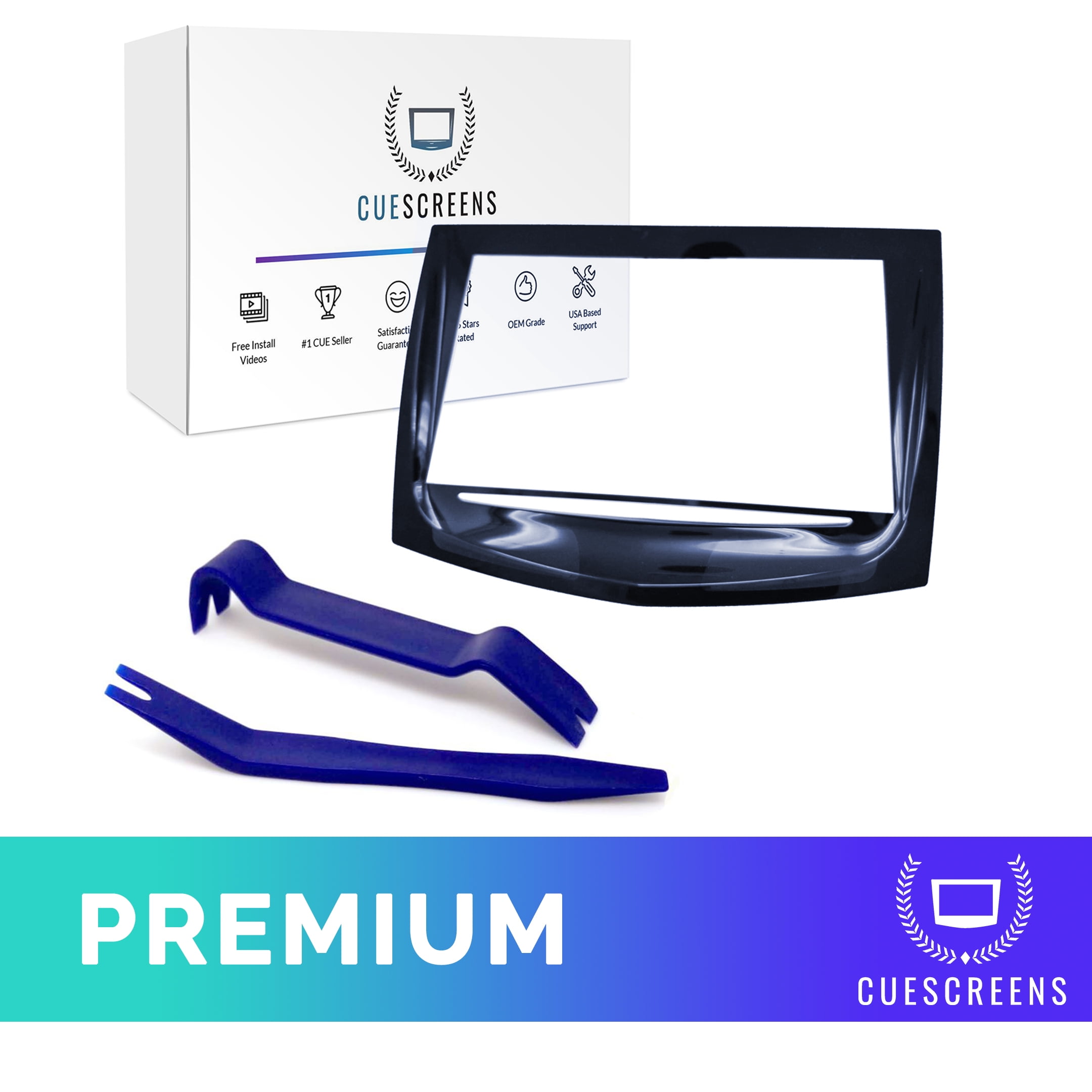CUESCREENS [Premium] OEM Cadillac CUE Replacement Touch Screen Display+