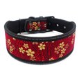 thumbnail image 2 of Cheers Flower Line Print Reflective Adjustable Pet Dog Puppy Collar Soft Neck Strap, 2 of 2