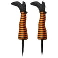 thumbnail image 1 of PEIXUN Pattes de Sorcière Décoration de Cour d'Halloween – Piquet de Pattes de Sorcière Réalistes de 17” pour Décoration Intérieure/extérieure (Lot de 2) / &, 1 of 9