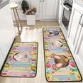 thumbnail image 5 of asddcavvf Easter Themed 2 Piece Rug Set Easy To Clean for Home Decoration Popcorn Blanket, 5 of 5