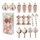 thumbnail image 2 of Adornos para el árbol de Navidad | Decoraciones navideñas colgantes | Adornos de piñas y bolas de caramelo | Decoración navideña festiva para el hogar, 2 of 5