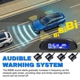 thumbnail image 3 of Tignapoo 4-Sensor Car Reverse Parking Radar System with LCD Display and Audible Alerts, Silver Finish, 12V Compatible, Easy Installation Kit Included, 3 of 6