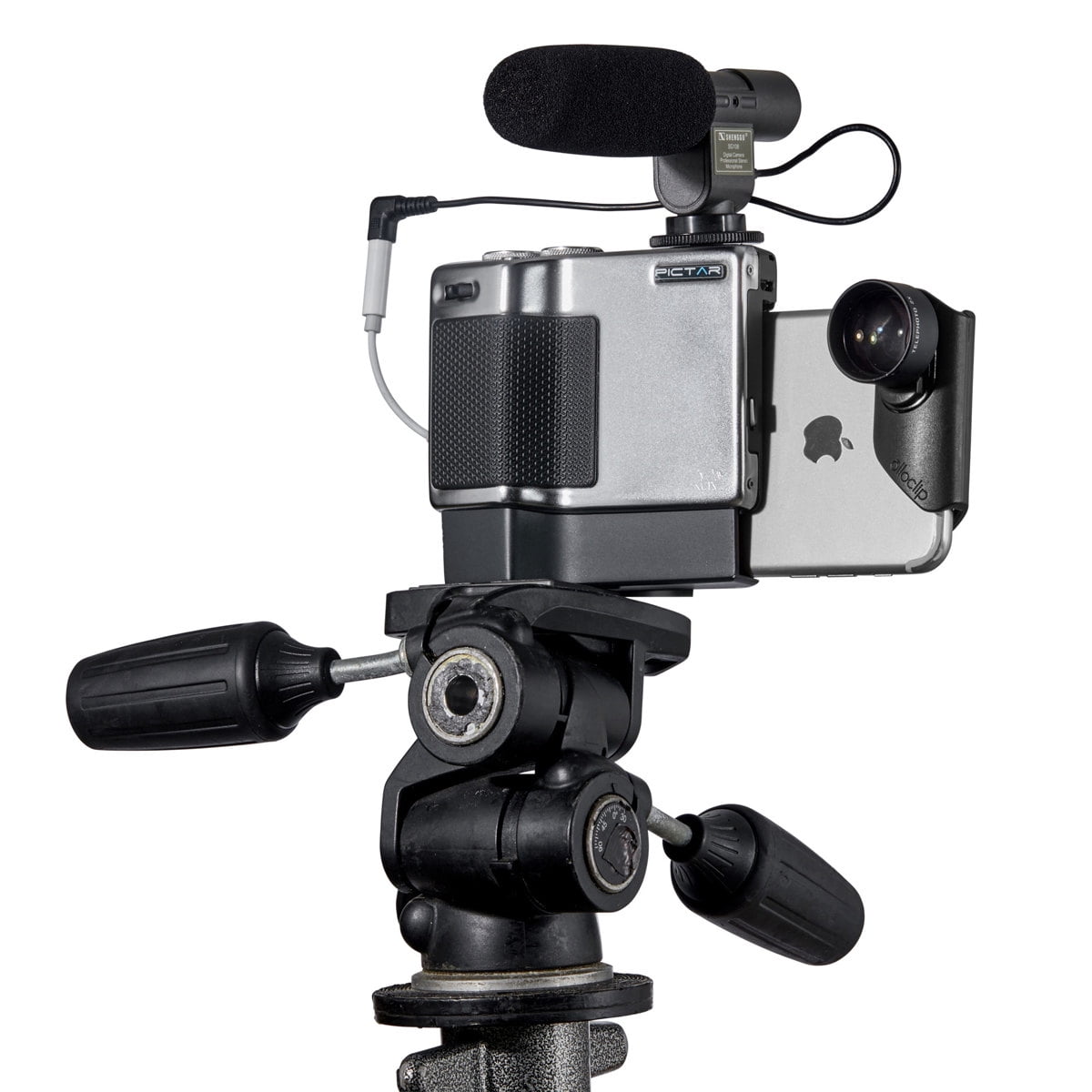 Pictar Pro Charge Wireless Smartphone Camera Grip Compatible with 