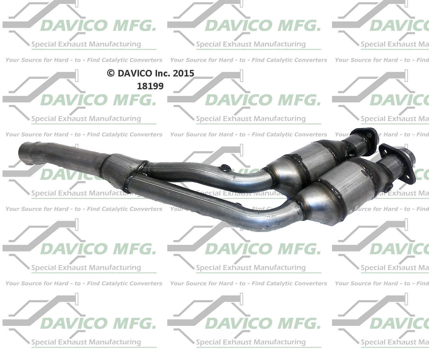 Davico Mfg 18199 Direct-Fit Catalytic Converter