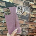 thumbnail image 5 of Compatible for iPhone 11 Case Glitter Luxury Cute Flexible Plating Cover Camera Protection Shockproof Phone Case for Women Girl Men Design for iPhone 11 Pink 6.1'', 5 of 12