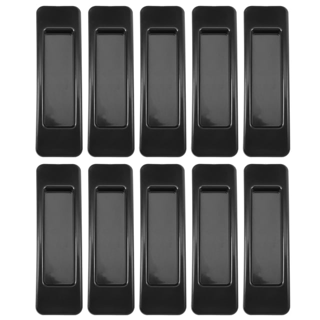 GOOHOCHY 10 pares de pegatinas autoadhesivas para manijas de puertas y cajones, multiusos, para manijas auxiliares y manijas de ventanas.