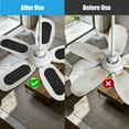 thumbnail image 4 of TSV 20pcs Ceiling Fan Filters for Blades, Activated Carbon Ceiling Fan Air Purifier Pads, Easy-Stick Ceiling Fan Blade Filter for Home Office Common Household Contaminants, 4 of 7