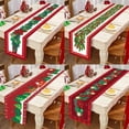 thumbnail image 2 of Camino de mesa navideño para decoración del hogar, adorno navideño para fiesta de Navidad y Año Nuevo, 2023, 2024, 2 of 4
