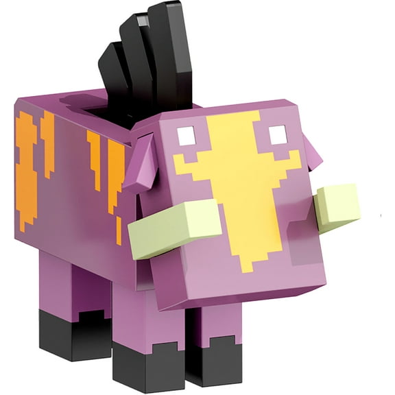 Minecraft Legends 3.25-inch Action Figures with Attack Action and Accessory, Collectible Toys