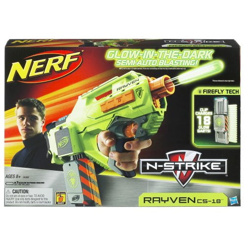 Nerf N-Strike Rayven CS-18 Blaster - Walmart.ca