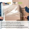 thumbnail image 4 of PSBM Pre-Stretch Hand Wrap 17 Inch x 1968 Feet 224 Rolls 30 Gauge Clear Plastic Shrink Film for Moving Packing Wrapping, 4 of 7