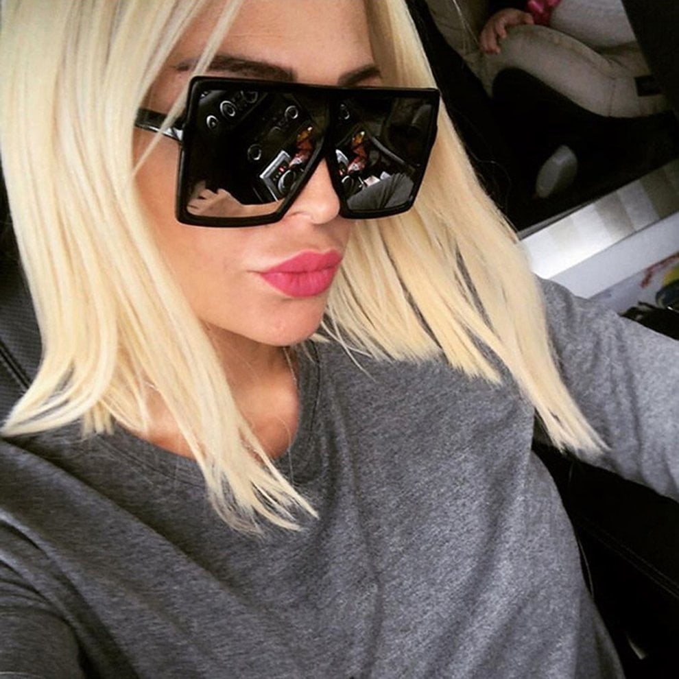 big square sunglasses