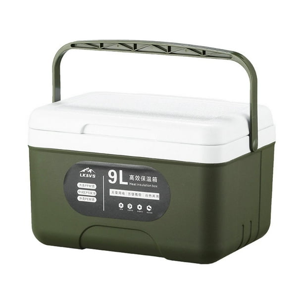 Hielera para pícnic, Box para hombres Calentador portátil de envío de automóviles,Viajes Camping Pesca Camiones Portátil Al aire libre,Almacenamiento de bolsa térmica para almuerzo Cola Hielera para pícnic