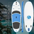 thumbnail image 3 of Crew Axel Inflatable Paddle Board 10’33’6” (18lb) SUP Kit Includes Paddle Pump Bag & More Blue, 3 of 7