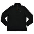 thumbnail image 2 of Polo Ralph Lauren NEW Black Mens Size XS Mock-Neck 1/2 Zip Sweater, 2 of 2