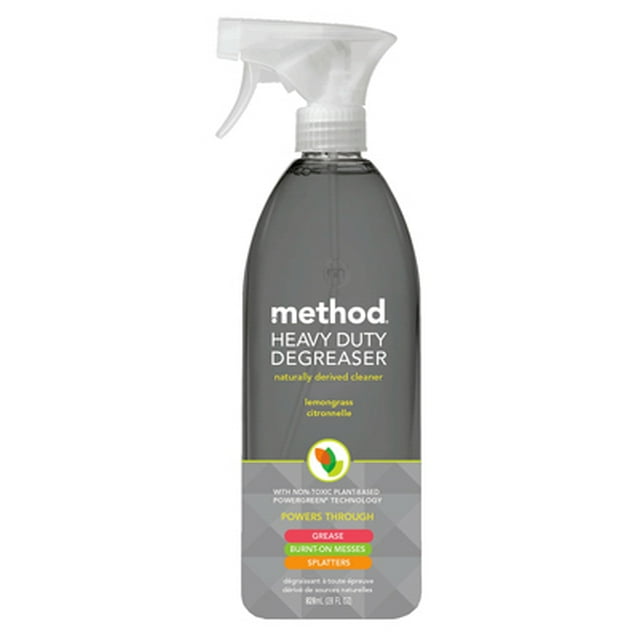 Method2PK 28 OZ Method Heavy Duty Degreaser Oven Cleaner and Stove Top